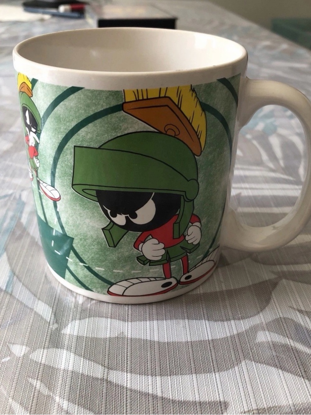 Vtg Marvin The Martian, Looney Tunes 1997 Applause Coffee Mug